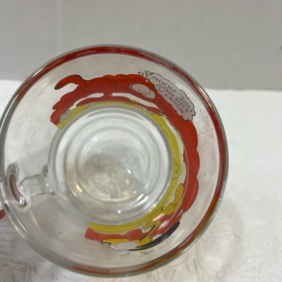 Garfield Use Your Friends Wisely Glass Coffee Tea Mug McDonalds 1978 Jim Davis - Picture 4 of 12